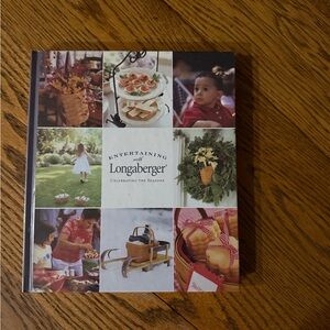 Entertaining With Longaberger-Celebrating The Seasons -NEW Cookbook